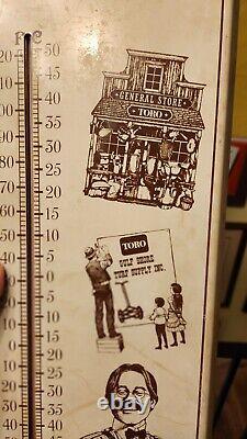 TORO Tractor Farm Lawn Equipment Vintage Thermometer Rare