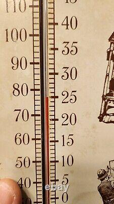 TORO Tractor Farm Lawn Equipment Vintage Thermometer Rare