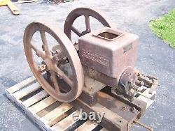 TURNER SIMPLICITY 4 1/2hp Hit Miss Gas Farm Engine Motor Steam Tractor Original