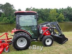 TYM 39 HP Cabin with Loader A/C, Stereo, Heat etc