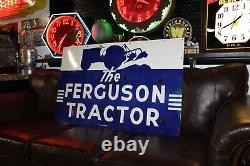 The Ferguson Tractor Dealership Porcelain Metal Neon Sign Skin Ford Farm Corn Ih