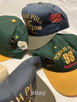 Tomah Tractor Pull LOT of 25 Budweiser Farmer Baseball Hat Cap Snapback Vintage