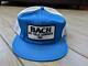 USA made K-PRODUCTS vintage PATCH trucker hat BACH OIL snapback farm tractor