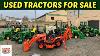 Used John Deere Tractors For Sale 1025r 2025r 2032r 3520 4044m 4066r Kubota Bx23s 1026r 4052r