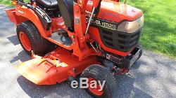 VERY NICE 2004 KUBOTA BX1500 4X4 COMPACT TRACTOR With LOADER & BELLY MOWER 342 HRS