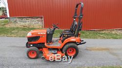 VERY NICE 2016 KUBOTA BX2670 4X4 COMPACT TRACTOR With 60 BELLY MOWER 46 HRS