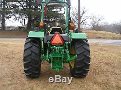 Very Nice John Deere 5055e 4 X 4 Loader Tractor Only 193 Hours