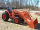 Very Nice Kubota L3200 4x4 Loader Tractor Only 117 Hours