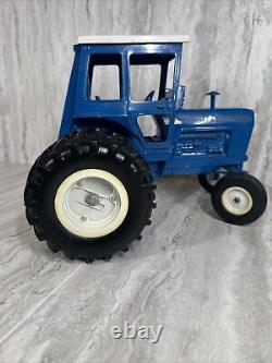 VINTAGE ORIGINAL ERTL 1/12 SCALE FORD 9600 with 3pt HITCH DUALS FARM TOY TRACTOR