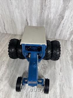 VINTAGE ORIGINAL ERTL 1/12 SCALE FORD 9600 with 3pt HITCH DUALS FARM TOY TRACTOR