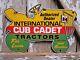 Vintage 1965 International Harvester Porcelain Sign Cub Cadet Tractor Farming