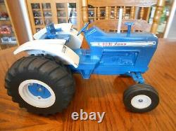 Vintage 1968 Ertl 112 Ford 8000 Tractor with3Pt Hitch, Large Decal, #800, Used
