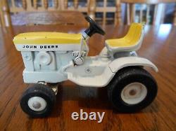 Vintage 1969 Ertl 116th Scale John Deere 140 April Yellow Patio Garden Tractor