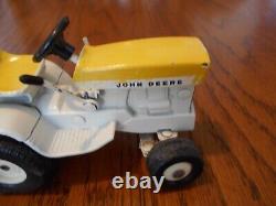 Vintage 1969 Ertl 116th Scale John Deere 140 April Yellow Patio Garden Tractor