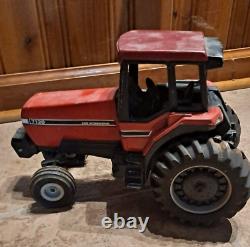 Vintage 8 Inch Ertl Farmall Tractor with Ertl Plow