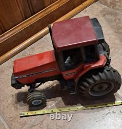 Vintage 8 Inch Ertl Farmall Tractor with Ertl Plow