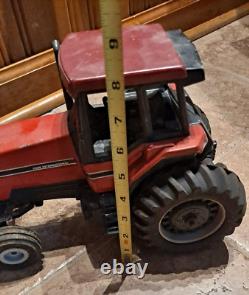 Vintage 8 Inch Ertl Farmall Tractor with Ertl Plow