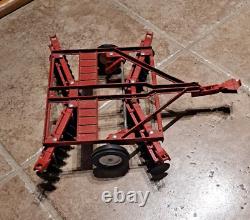 Vintage 8 Inch Ertl Farmall Tractor with Ertl Plow