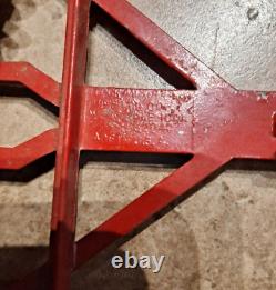 Vintage 8 Inch Ertl Farmall Tractor with Ertl Plow