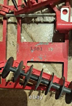 Vintage 8 Inch Ertl Farmall Tractor with Ertl Plow