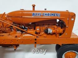 Vintage Allis Chalmers Farm Tractor 1930's Machinery Model Diecast WC Tires