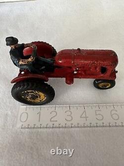 Vintage Allis Chalmers WC Arcade Cast Iron Tractor Farm Toy