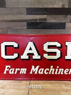 Vintage Case Tractor Farm Machinery Advertising Sign 2