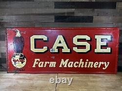 Vintage Case Tractor Farm Machinery Advertising Sign 3