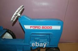 Vintage Ertl Ford 8000 Model F-68 Pedal Farm Tractor Cast Aluminum