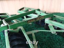 Vintage Eska John Deere Disc Harrow 116 Scale Diecast Toy Tractor Implement