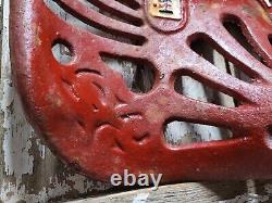 Vintage International Harvester Farm Tractor Seat Cast Iron Farming Equipment