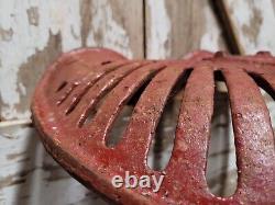 Vintage International Harvester Farm Tractor Seat Cast Iron Farming Equipment