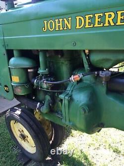 Vintage John Deere 1950 Mt Tractor