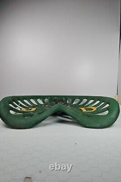 Vintage John Deere Farm Tractor Cast Iron Seat 1847 Deer Sign Antique