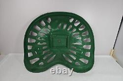 Vintage John Deere Farm Tractor Cast Iron Seat 1847 Deer Sign Antique