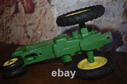 Vintage John Deere Model 60 JD Die Cast Metal Toy Farm Tractor Made in USA