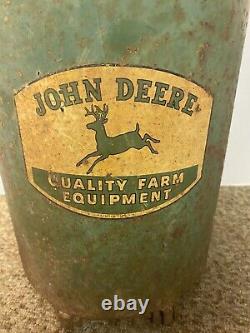 Vintage John Deere Tractor Corn Planter Seed Hopper Farm Decor