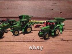 Vintage LOT ERTL Farm Combine, Implements & Tractors 1990's John Deere