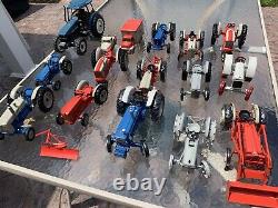Vintage Lot Of John Deere 116 Scale Ertl Die-cast Tractor Farm Equipment Toys