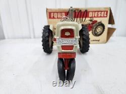 Vintage Original 1/12 Hubley Ford 6000 Diesel Toy Tractor With Box Farm