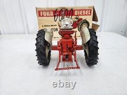 Vintage Original 1/12 Hubley Ford 6000 Diesel Toy Tractor With Box Farm