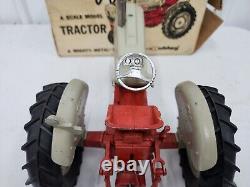 Vintage Original 1/12 Hubley Ford 6000 Diesel Toy Tractor With Box Farm