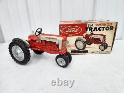 Vintage Original 1/12 Hubley Ford 961 Powermaster Toy Tractor With Box Farm