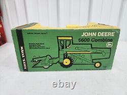 Vintage Original 1/24 Ertl John Deere Toy 6600 Combine In Box Farm Tractor