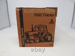 Vintage Original Ertl 1/16 Allis Chalmers 7060 Maroon Belly Farm Toy Tractor