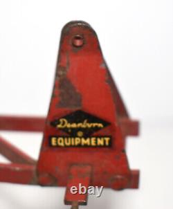 Vintage Toy Ford Tractor Dearborn Equipment 2 Bottom Moldboard Farm Plow