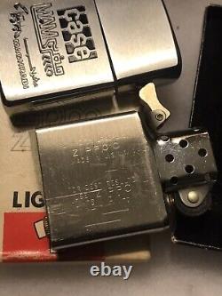 Vintage Zippo Lighter Advertising Case Tractor / Farm UNFIRED WITH BOX