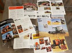 Vintage allis-chalmers brochures tractors implements diggers farm big lot