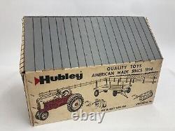 Vtg Hubley Farm Set No 90 Hubley Barn Box Hubley Tractor Complete Set 1/12 Scale