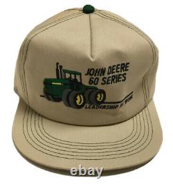Vtg John Deere 60 Series Trucker Hat K Products Cap Agriculture Farming Tractor